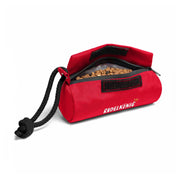 Le dummy de nourriture Rudelkönig en rouge pour un entraînement de rapport réussi chez les chiens.