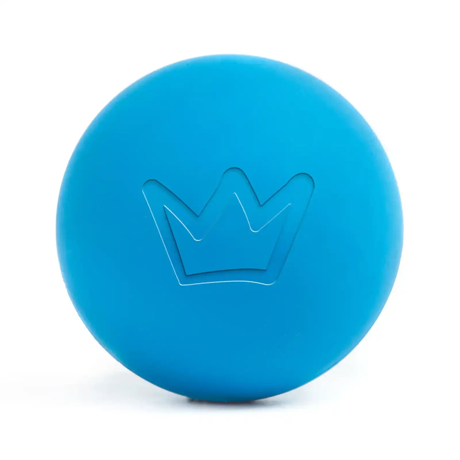 Rudelkönig Hundeball aus Naturkautschuk in blau - bissfest und langlebig.