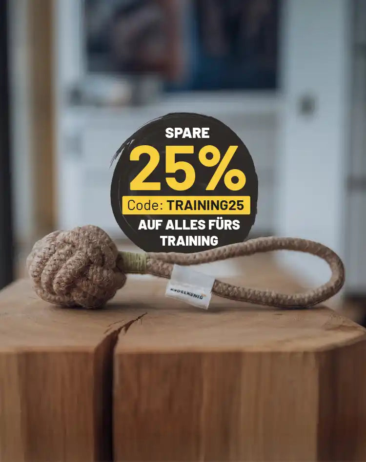 Rudelkönig Flashsale mit 25% Rabatt auf alles aus dem Bereich Training.