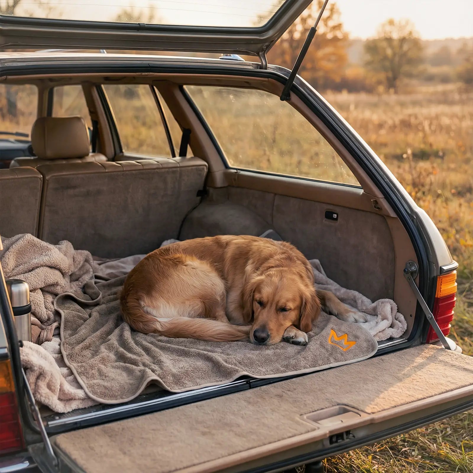 Nach Regen, See oder Café-Besuch fehlt oft genau eins: eine trockene, saubere Liegefläche. Frotta ist groß und weich genug, um als Decke im Auto oder unterwegs zu dienen und Polster vor Nässe, Sand und Dreck zu schützen. 