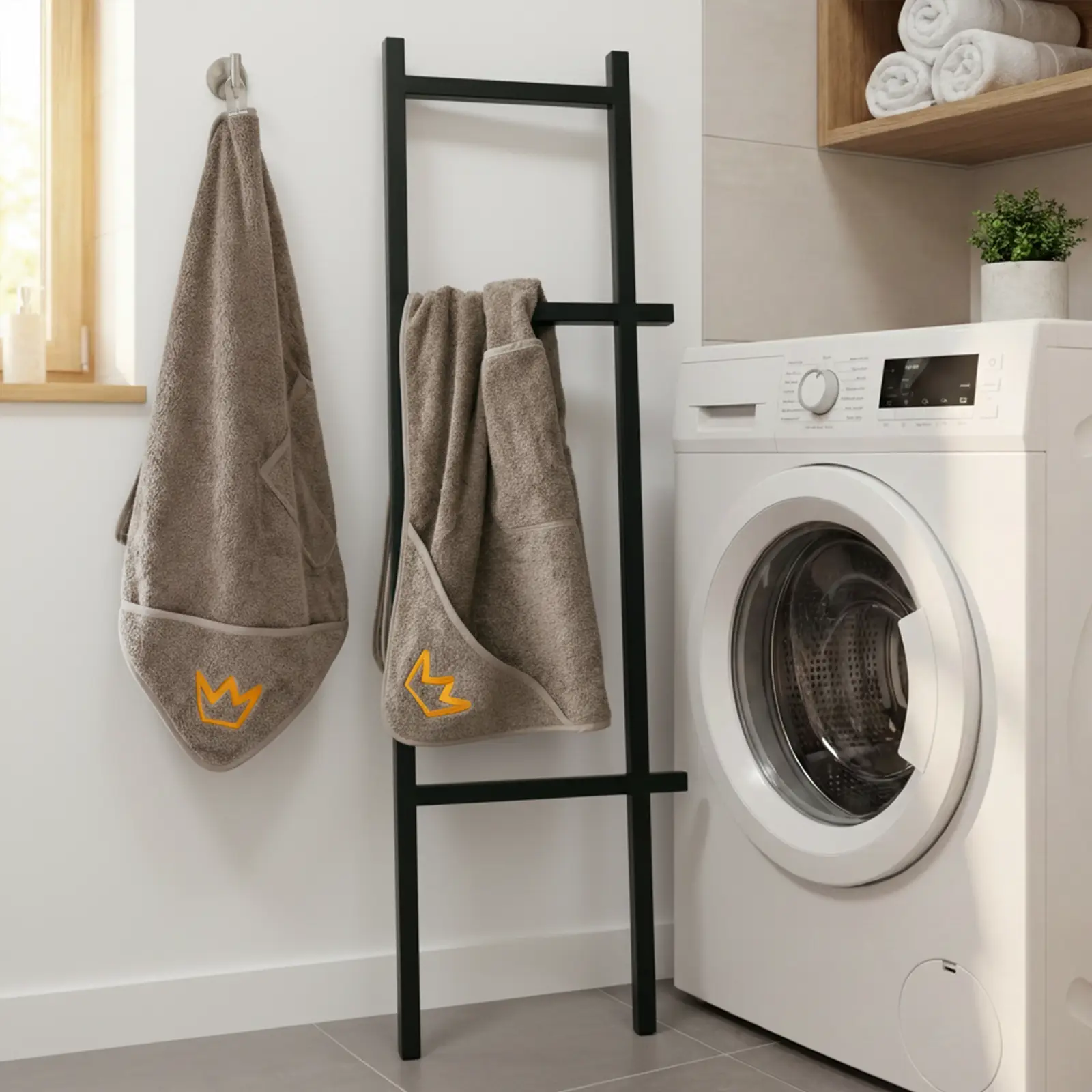 Ein Hundehandtuch wird schnell zur Geruchsquelle, wenn es nicht richtig sauber wird. Frotta ist bis 60°C waschbar und trocknergeeignet, damit Schmutz, Keime und der typische „nasser Hund“-Geruch zuverlässig verschwinden. So bleibt das Handtuch hygienisch, frisch und schnell wieder bereit für die nächste Runde Regen, Matsch oder Badesee.